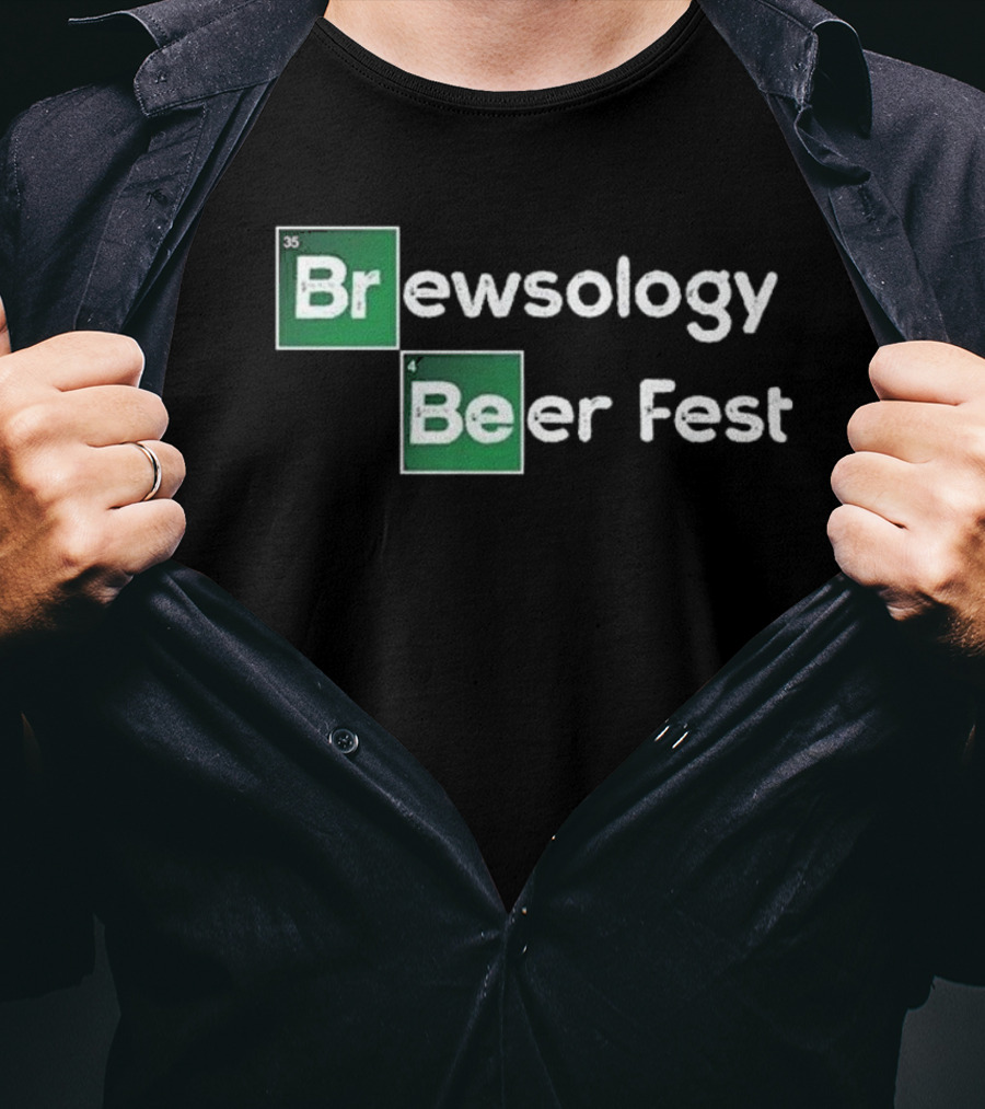 Brewsology Beer Fest Cleveland January 2025 Breaking Bad Elements T-Shirt