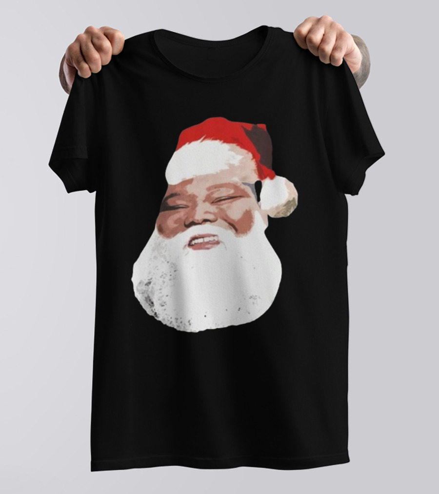 Dave Santa Claus Blunts Christmas Festive Beard T-Shirt