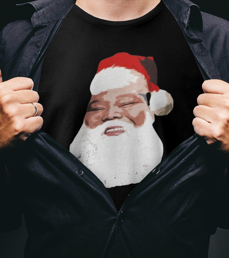 Dave Santa Claus Blunts Christmas Festive Beard T-Shirt
