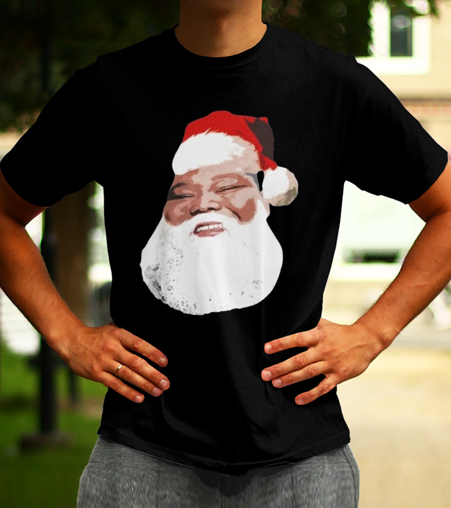 Dave Santa Claus Blunts Christmas Festive Beard T-Shirt