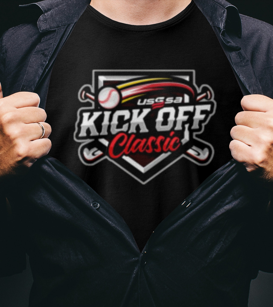 Kick Off Classic USSSA Throwback Rings Jan 25-26 2025 T-Shirt