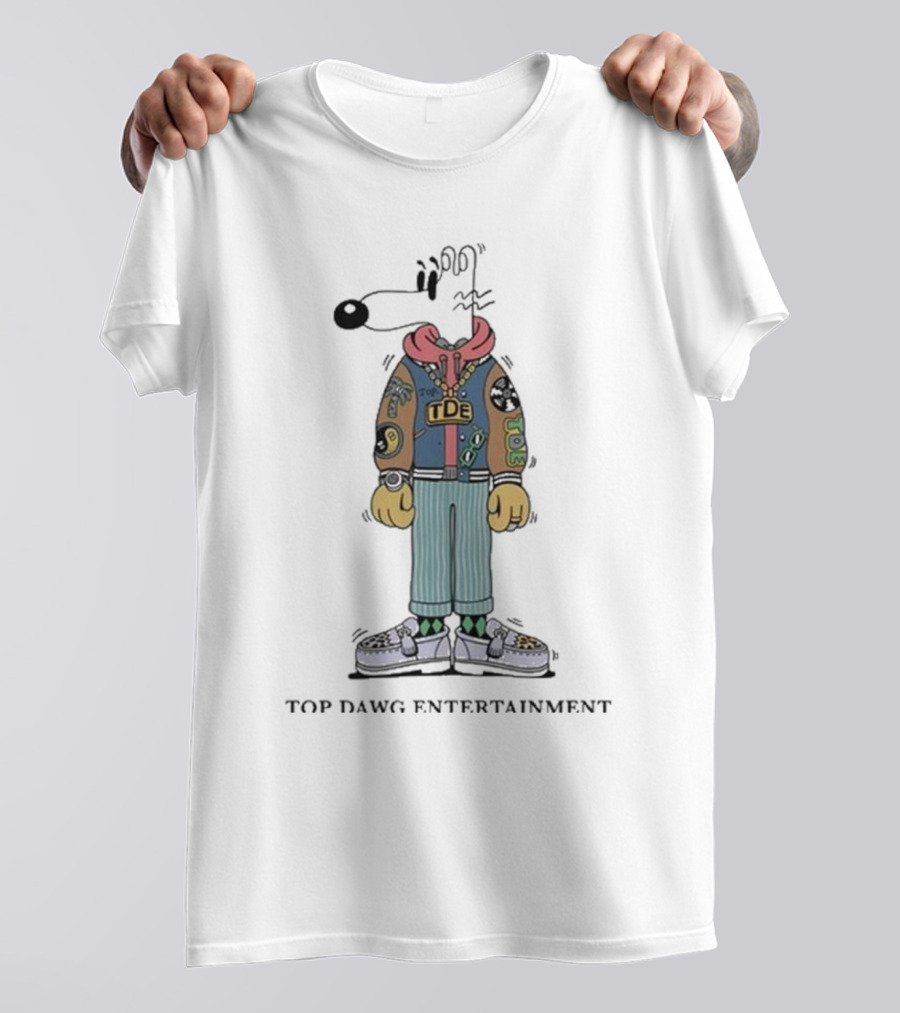 TDE X Steven Harrington Mello Top Dawg Entertainment Collaboration T-Shirt