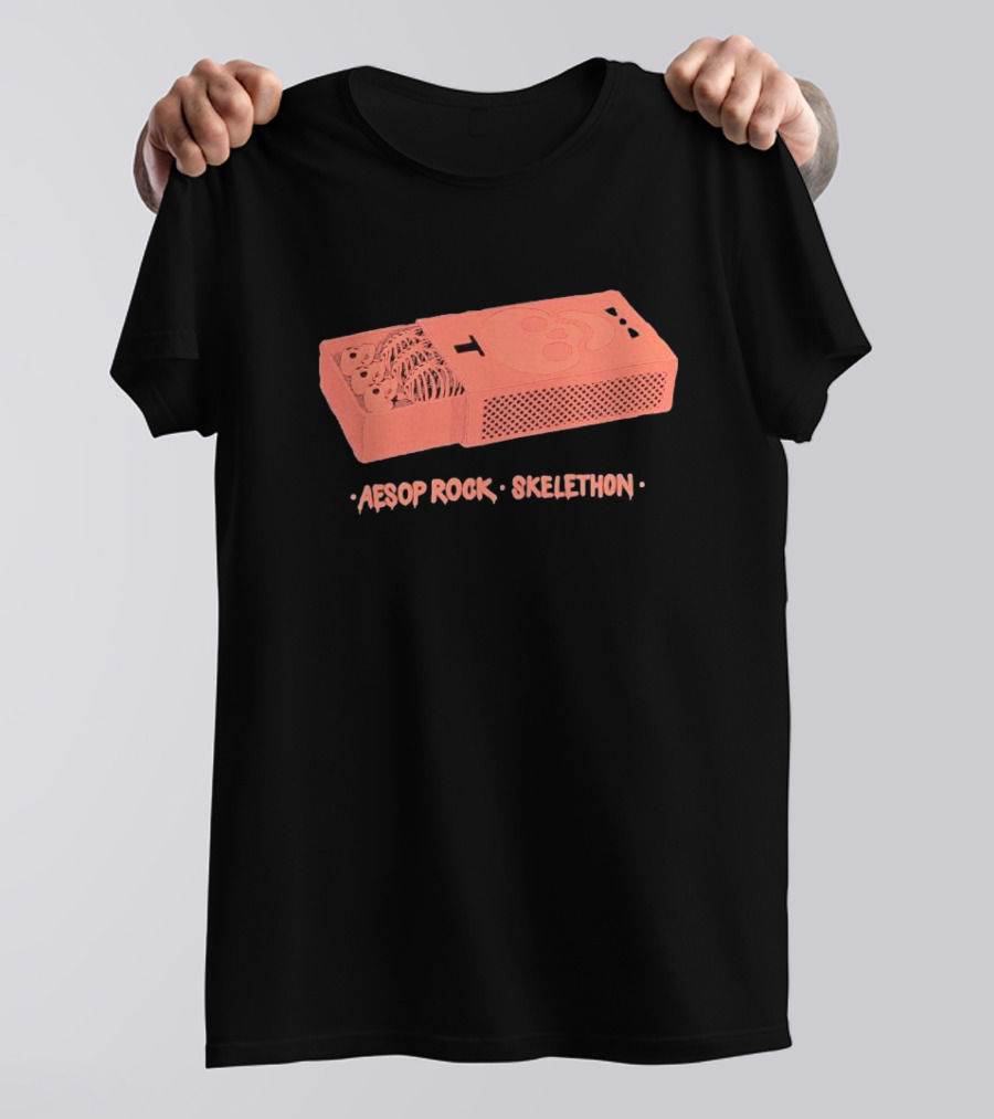 Aesop Rock Skelethon Matchbox T-Shirt