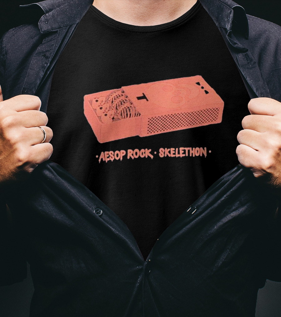 Aesop Rock Skelethon Matchbox T-Shirt