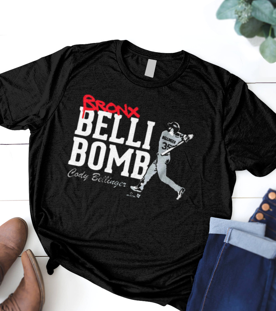 Cody Bellinger Bronx Belli-Bomb Yankees MLB 35 T-Shirt