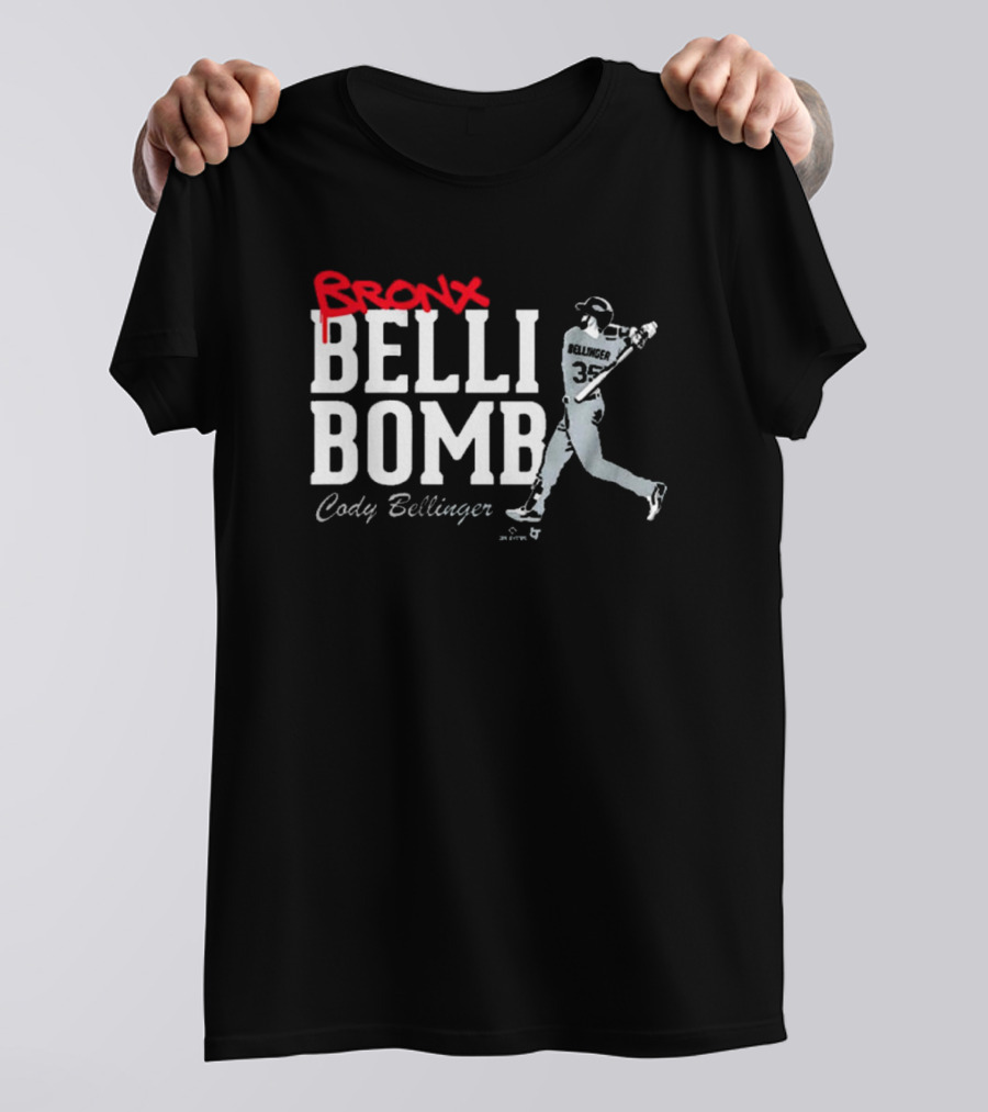 Cody Bellinger Bronx Belli-Bomb Yankees MLB 35 T-Shirt