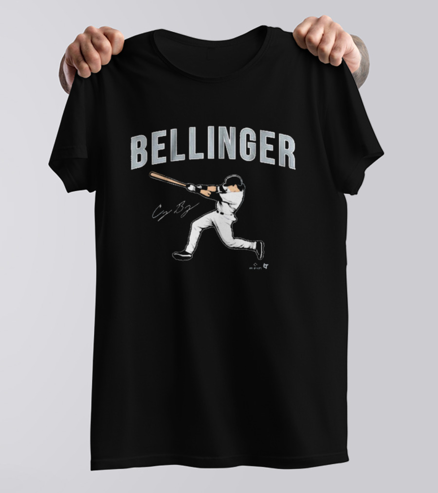 Bellinger Swing Signature New York Yankees MLB T-Shirt