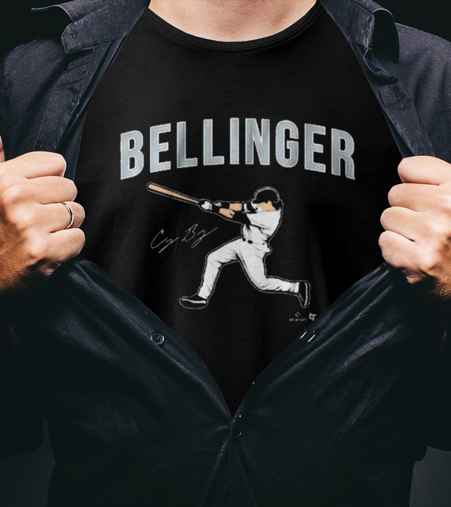 Bellinger Swing Signature New York Yankees MLB T-Shirt