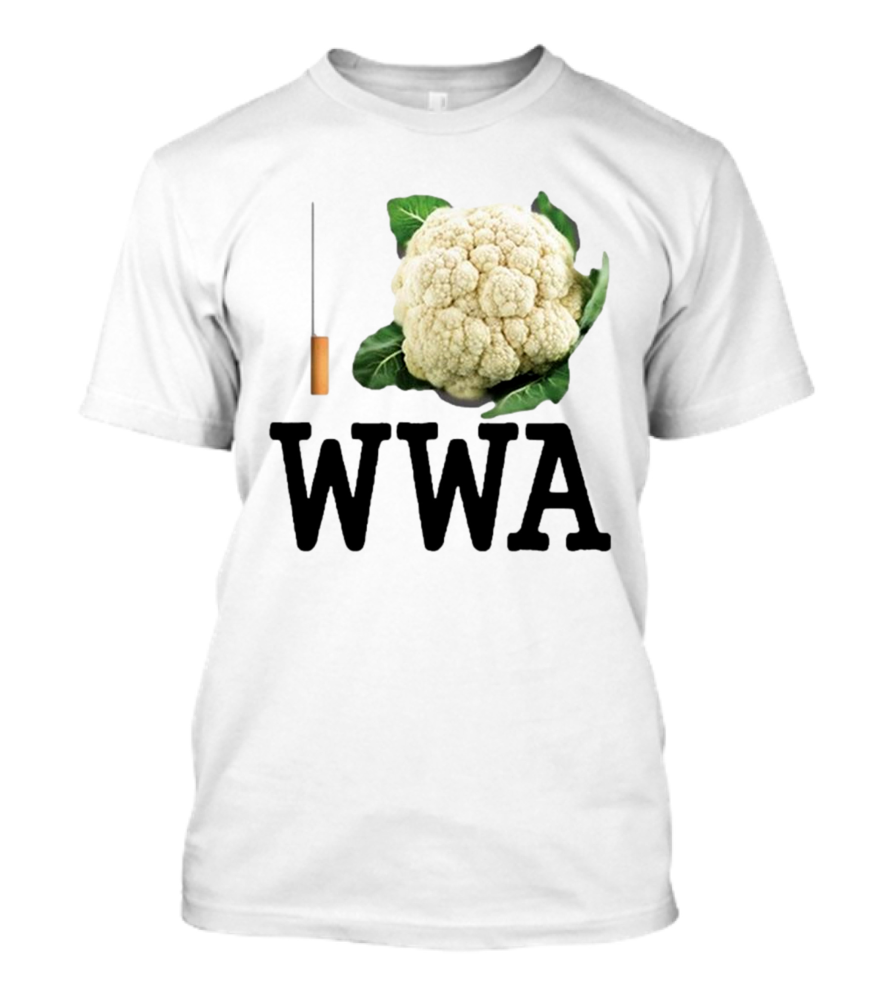Taco Hemingway Trójkąt Warszawski Biały Cauliflower WWA T-Shirt