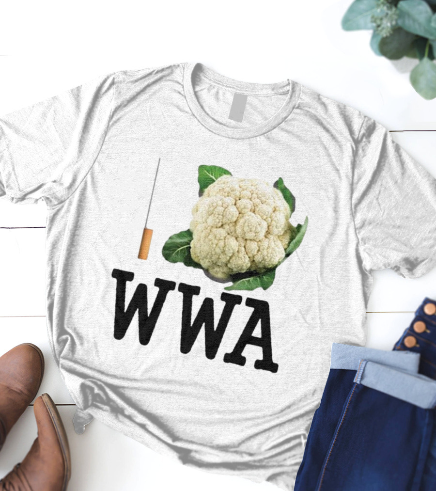 Taco Hemingway Trójkąt Warszawski Biały Cauliflower WWA T-Shirt