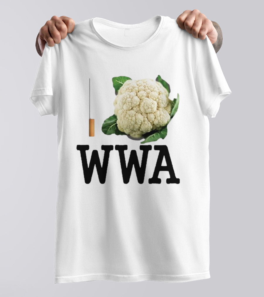 Taco Hemingway Trójkąt Warszawski Biały Cauliflower WWA T-Shirt