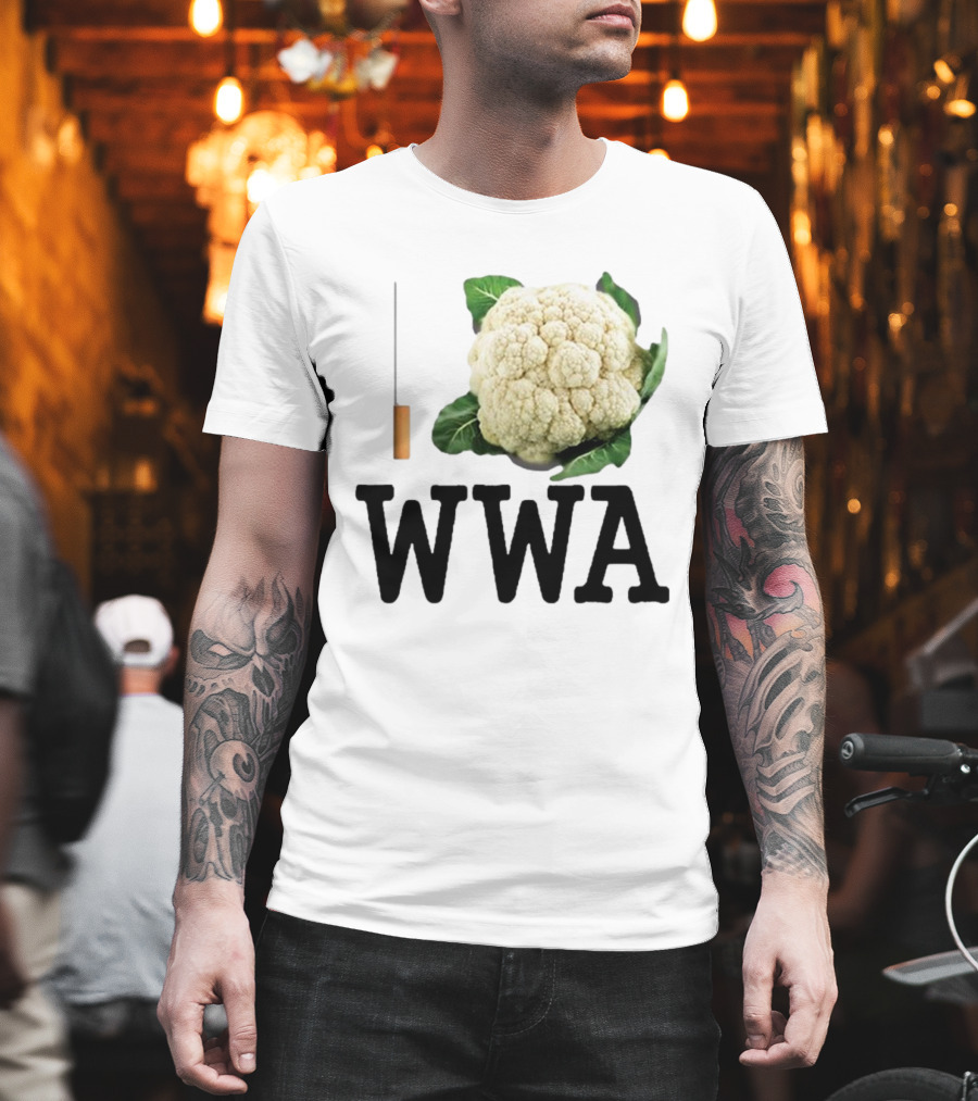 Taco Hemingway Trójkąt Warszawski Biały Cauliflower WWA T-Shirt
