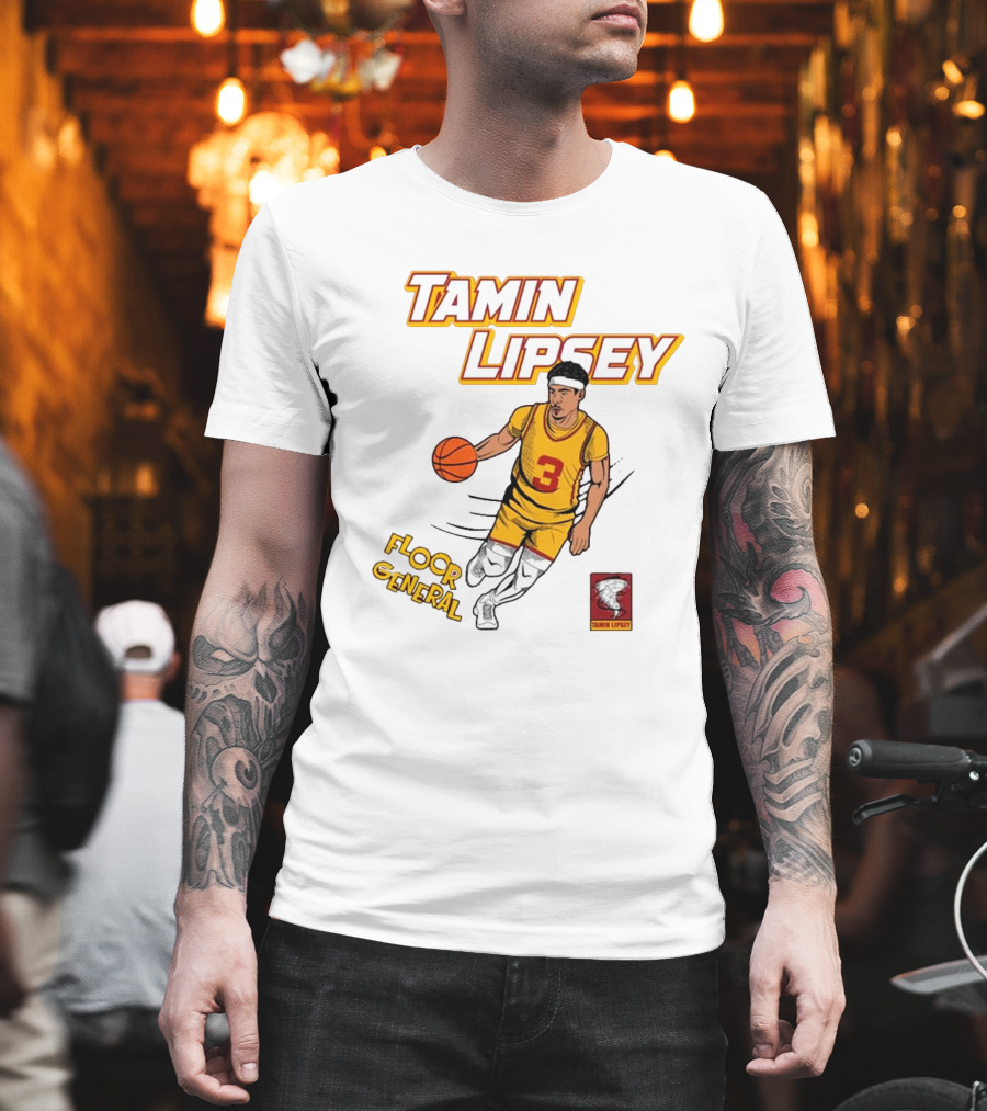 Tamin Lipsey Floor General Comic Book Superhero Iowa State Cyclones T-Shirt