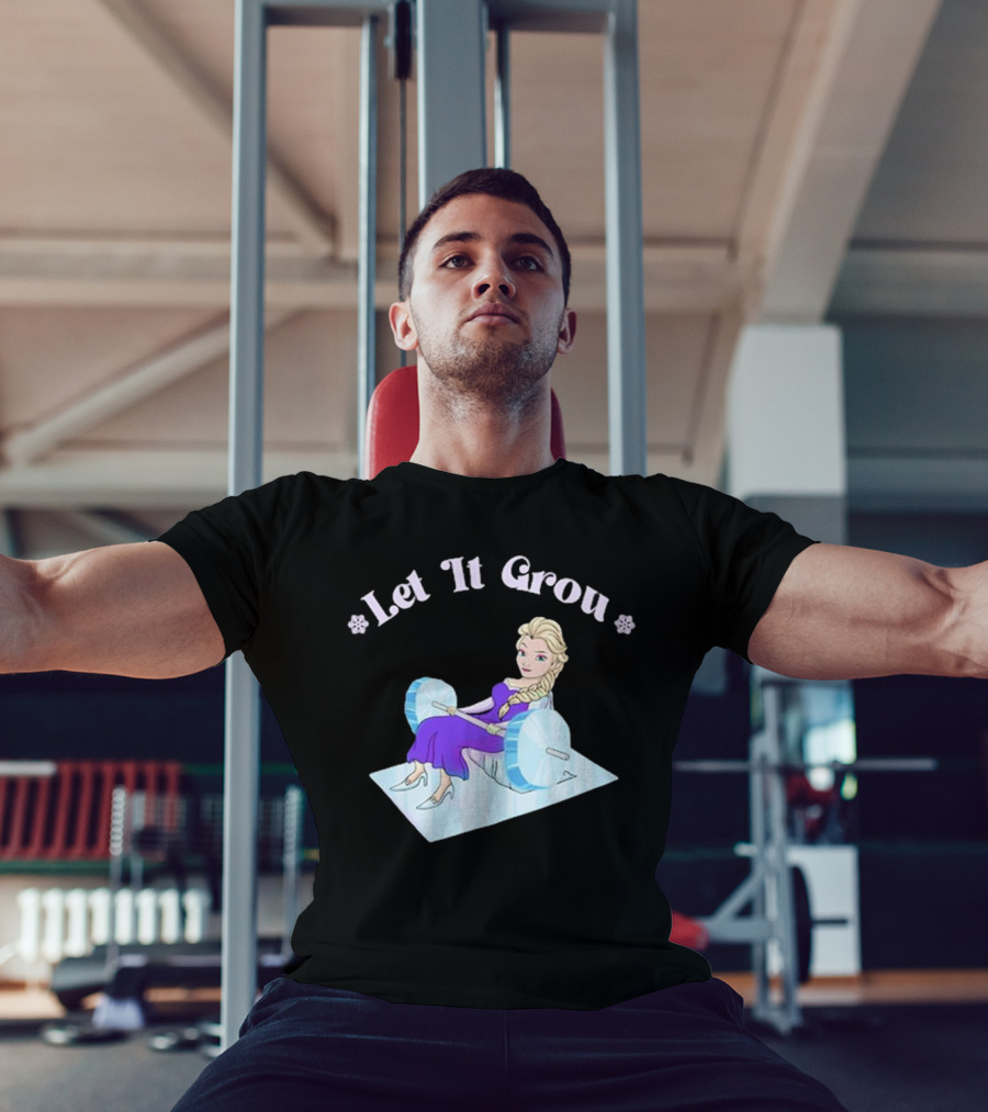 Elsa Let It Grow Frozen Exercise T-Shirt