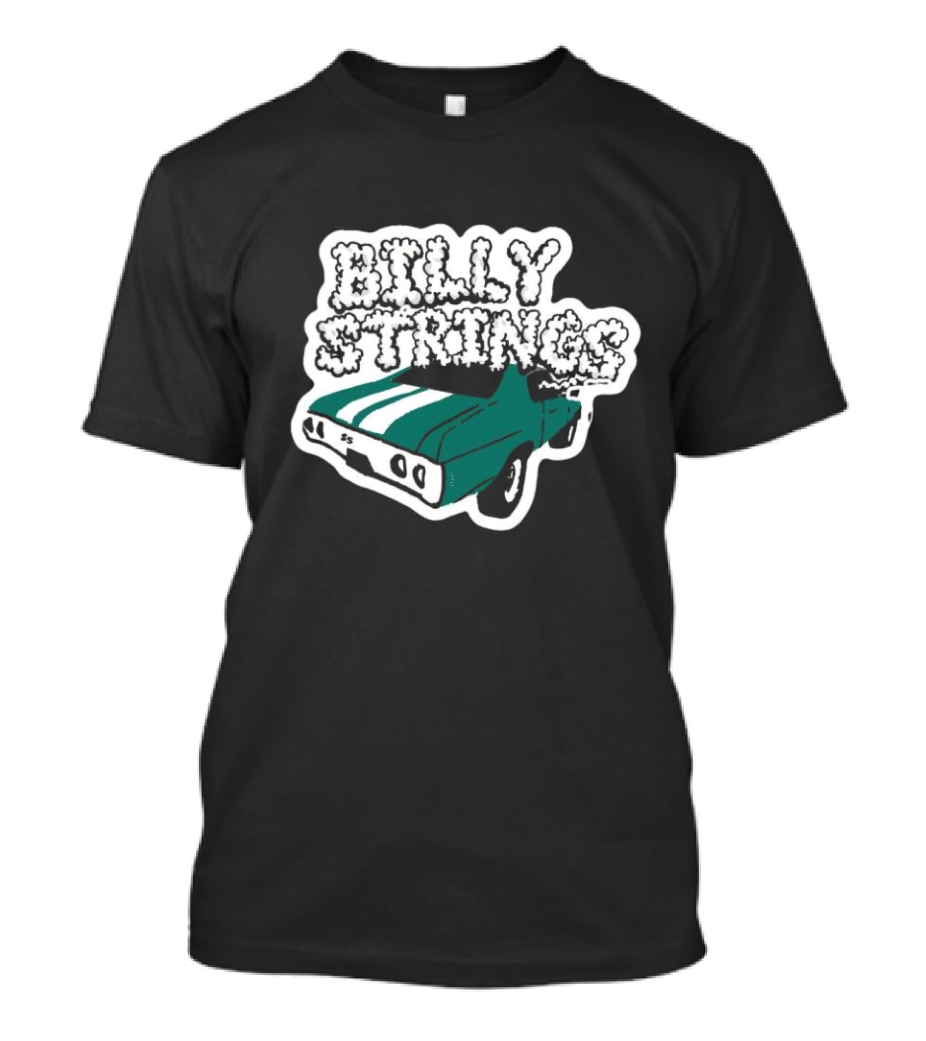 Billy Strings Imogene Willie Highway Prayers Green Car T-Shirt