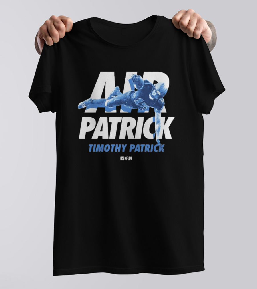 Timothy Patrick Air Patrick NFLPA Football Player Detroit Lions T-Shirt