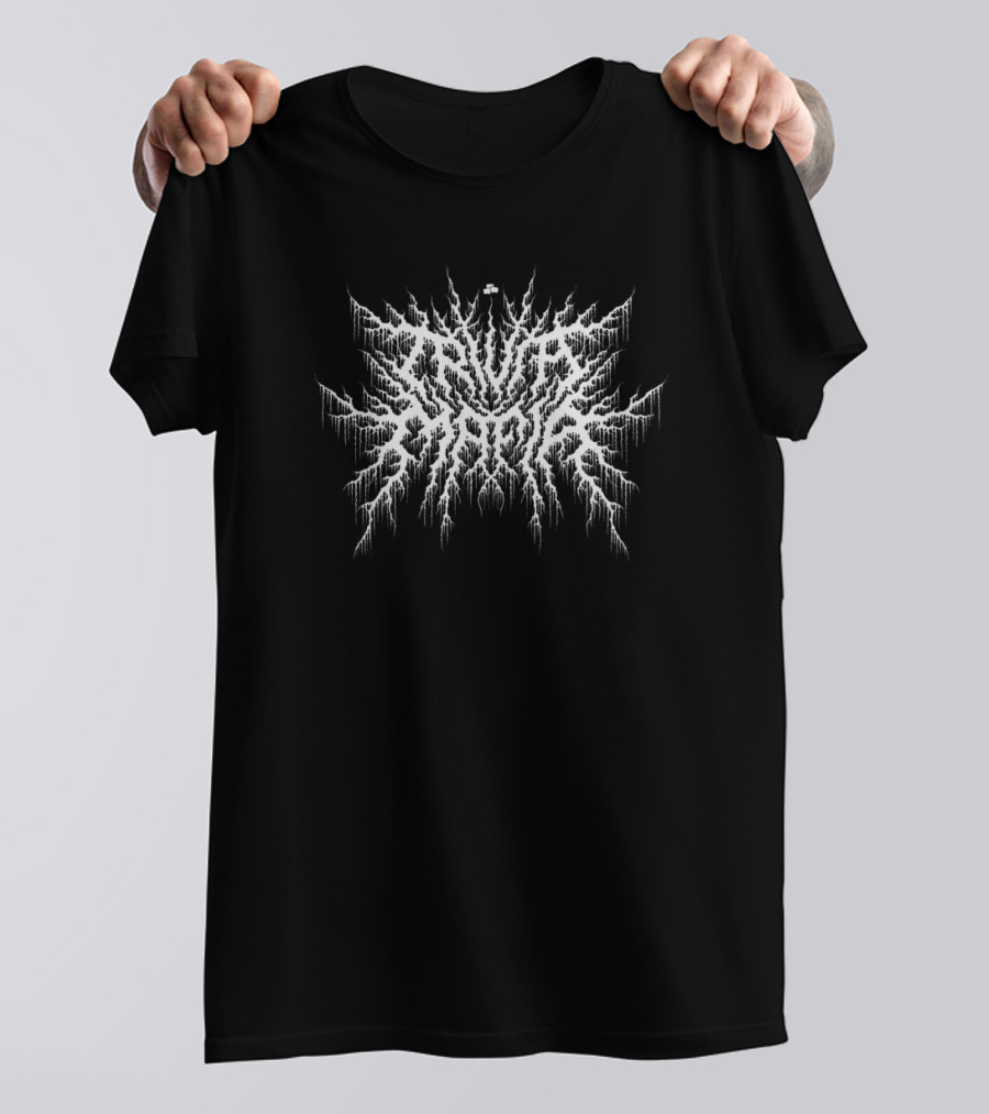 Trivia Mafia Death To False Trivia Black Metal T-Shirt