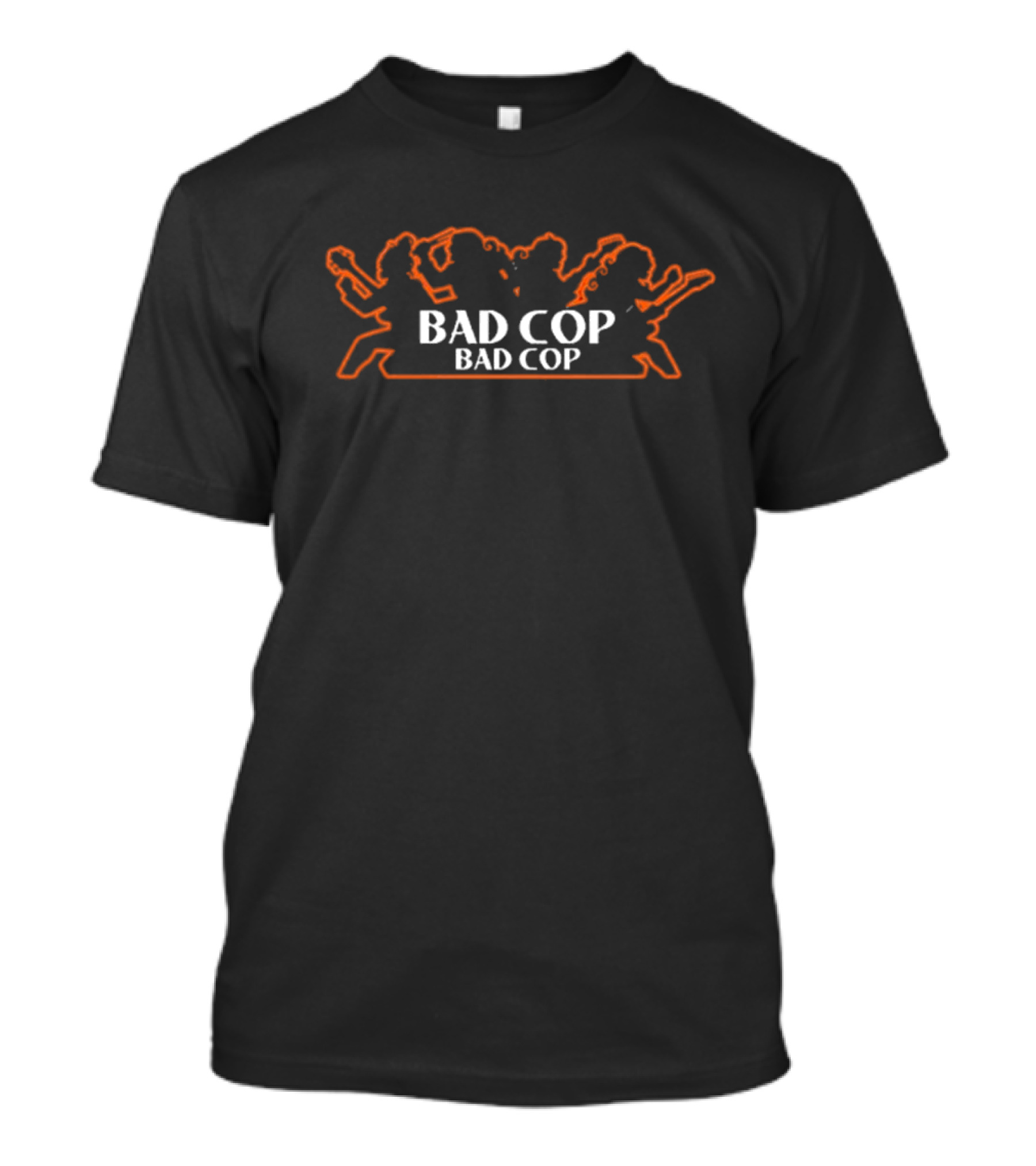 Bad Cop Bad Cop Angels Band Silhouettes T-Shirt