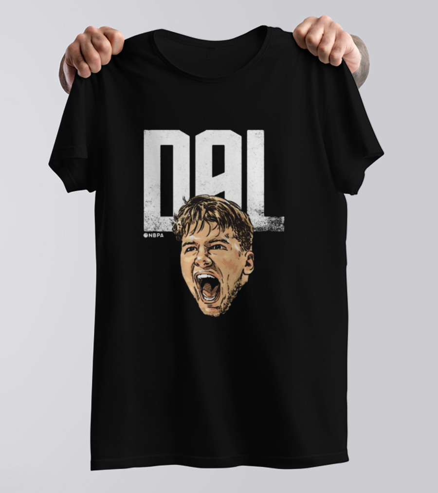 Luka Doncic DAL Dallas Mavericks NBPA Abbreviation Signature T-Shirt