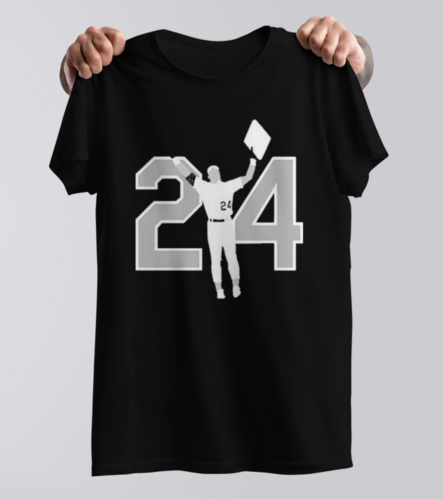 Rickey Henderson 24 Last Dive Bar Ever Baseball Icon T-Shirt
