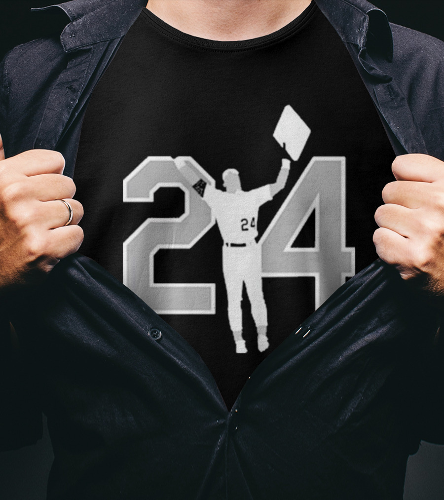 Rickey Henderson 24 Last Dive Bar Ever Baseball Icon T-Shirt