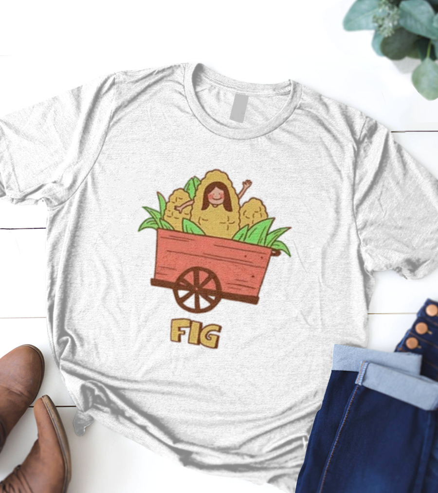 Figwoop Fig Wagon Girl T-Shirt