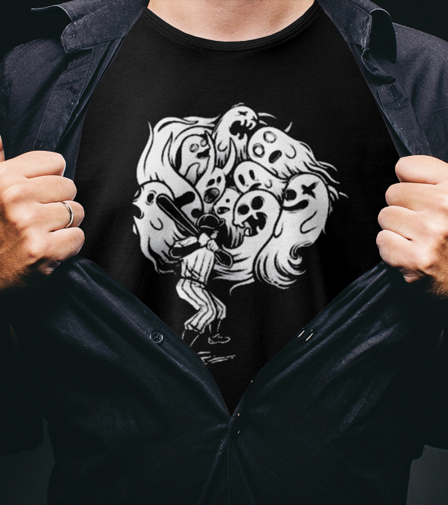 Fangamer Off Corrupted Children Baseball Ghosts T-Shirt