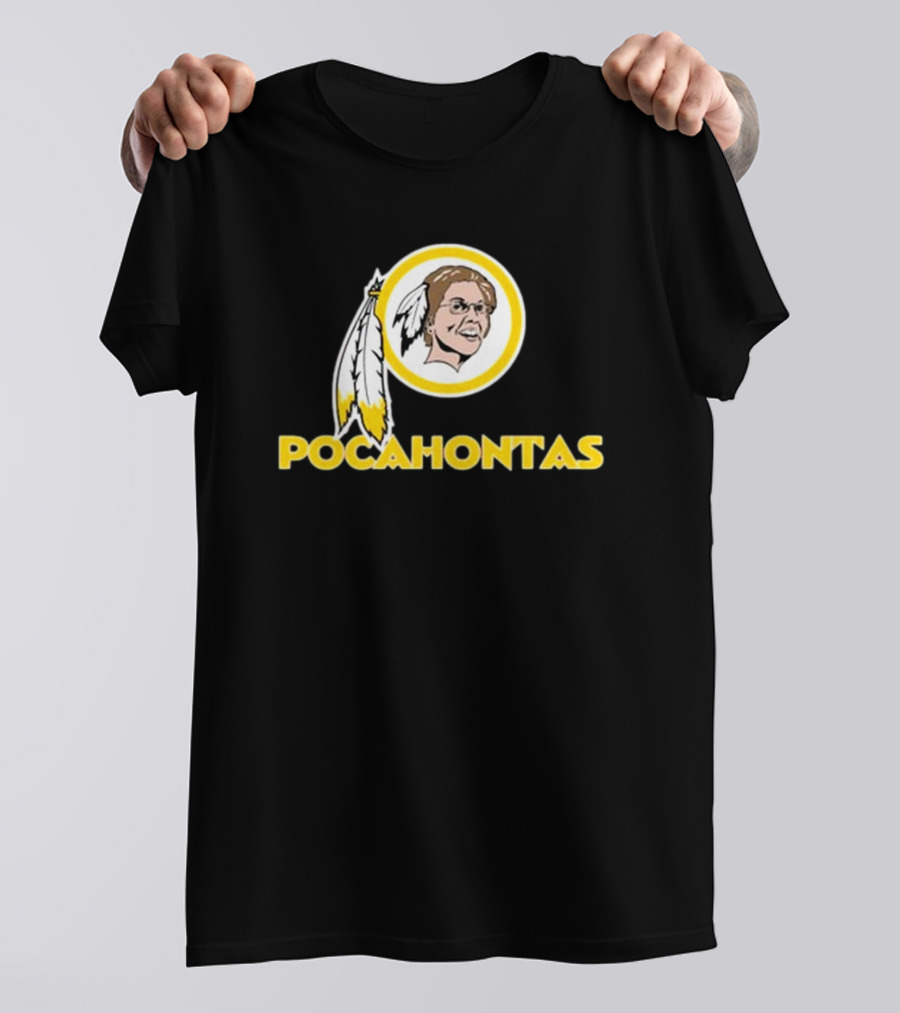Pocahontas Redskins Parody NFL T-Shirt