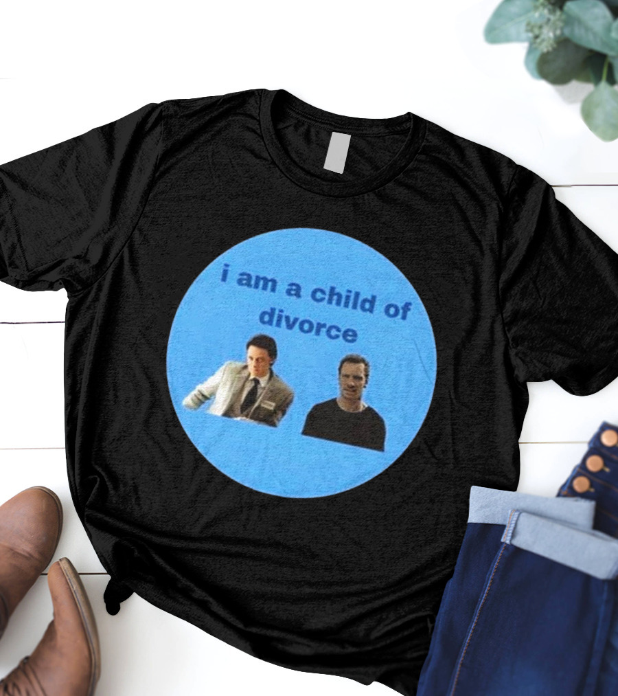 I Am A Child Of Divorce Mads James McAvoy X Michael Fassbender T-Shirt