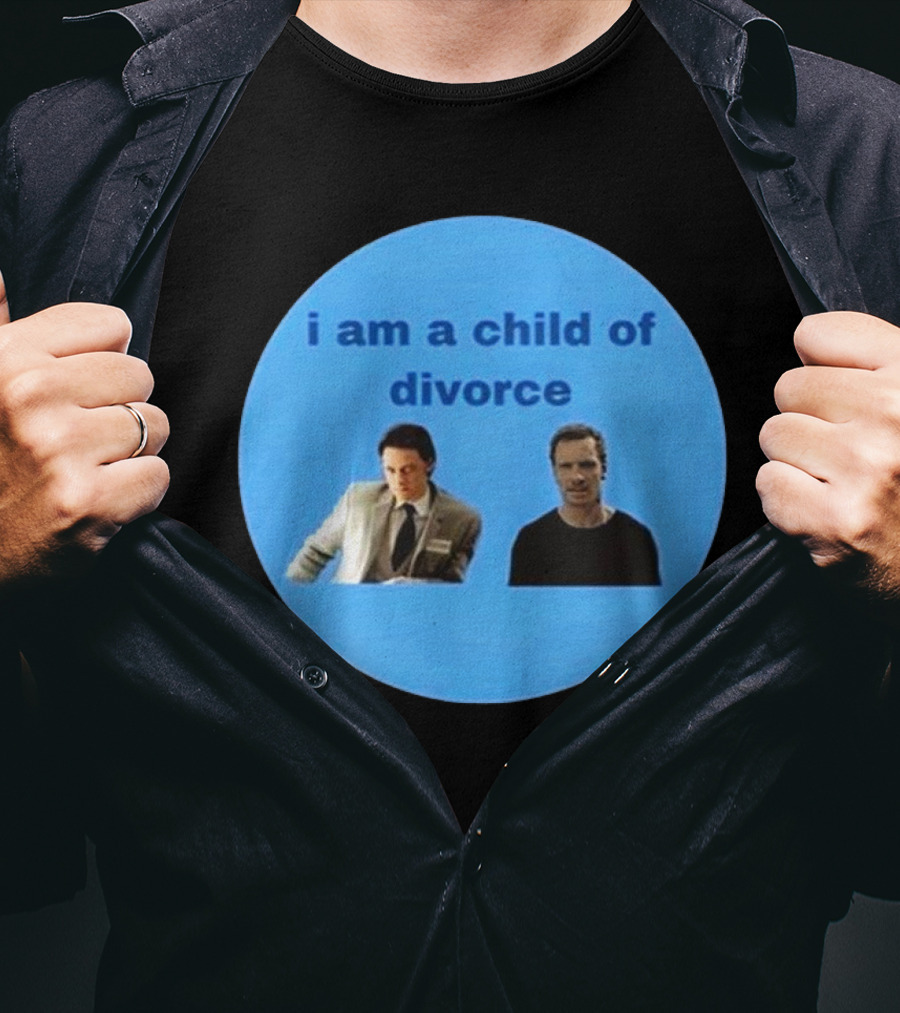 I Am A Child Of Divorce Mads James McAvoy X Michael Fassbender T-Shirt