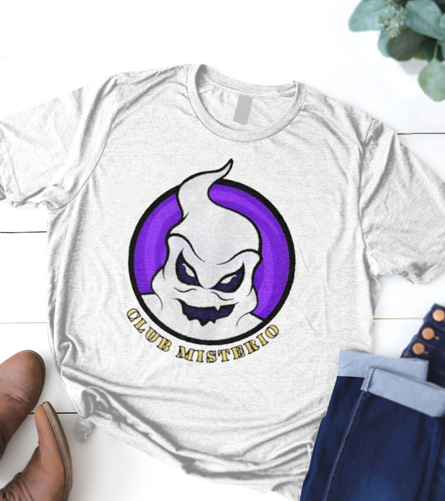Club Misterio Ghostly Emblem T-Shirt