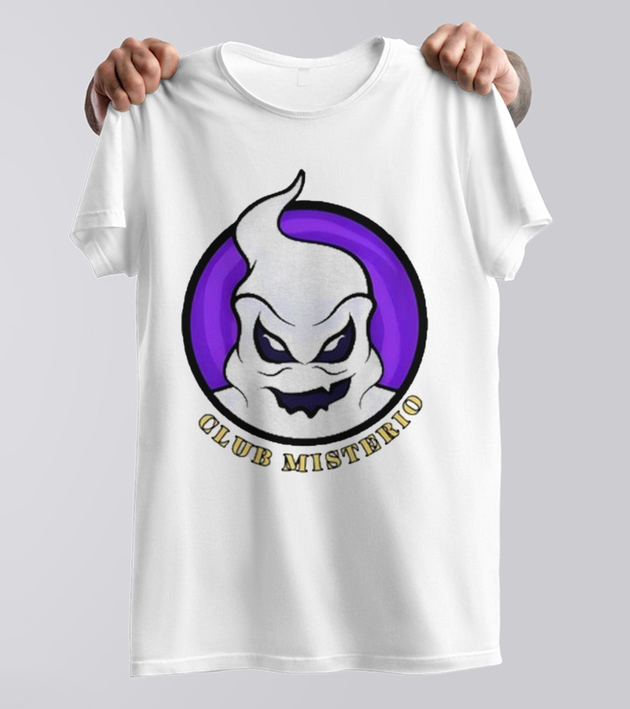 Club Misterio Ghostly Emblem T-Shirt