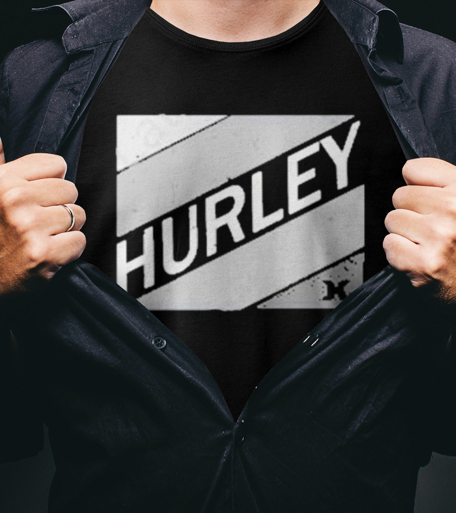 Hurley Logo Design Scott Cawthon Collaboration T-Shirt