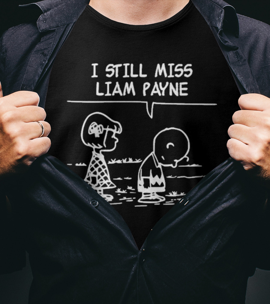 I Still Miss Liam Payne Charlie Brown Lucy Sad Mood T-Shirt