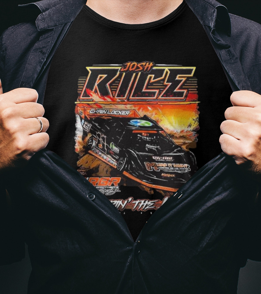 Josh Rice RBR Chain Locker Rippin’ The Lip Racing T-Shirt