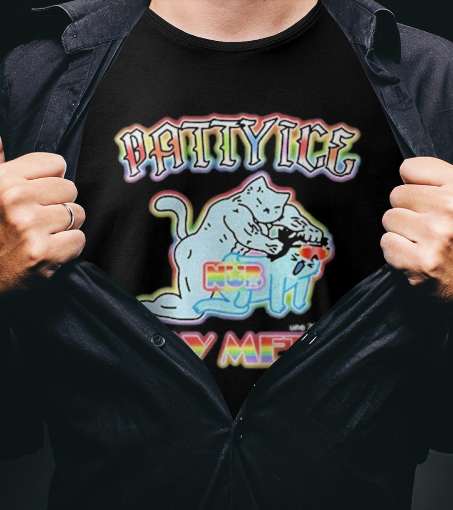 Patty Ice Cat Duo NQB Gay Meta T-Shirt