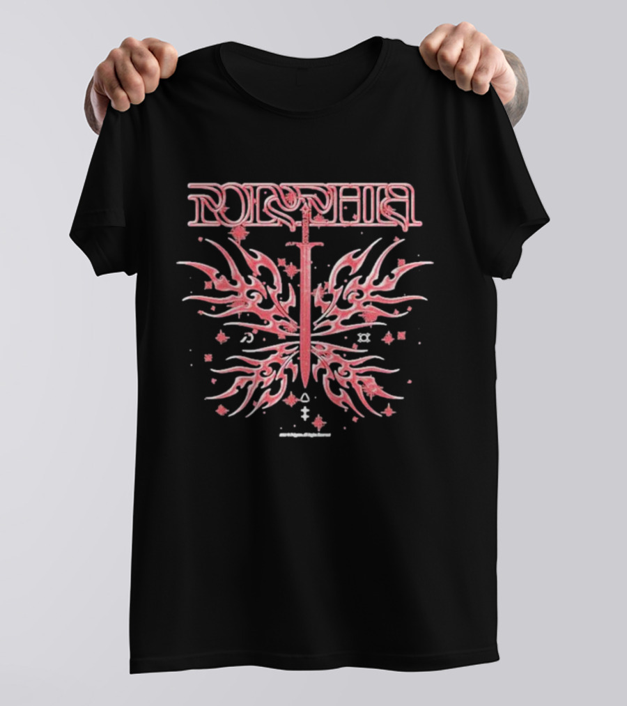Polyphia Tribal Sword Butterfly T-Shirt