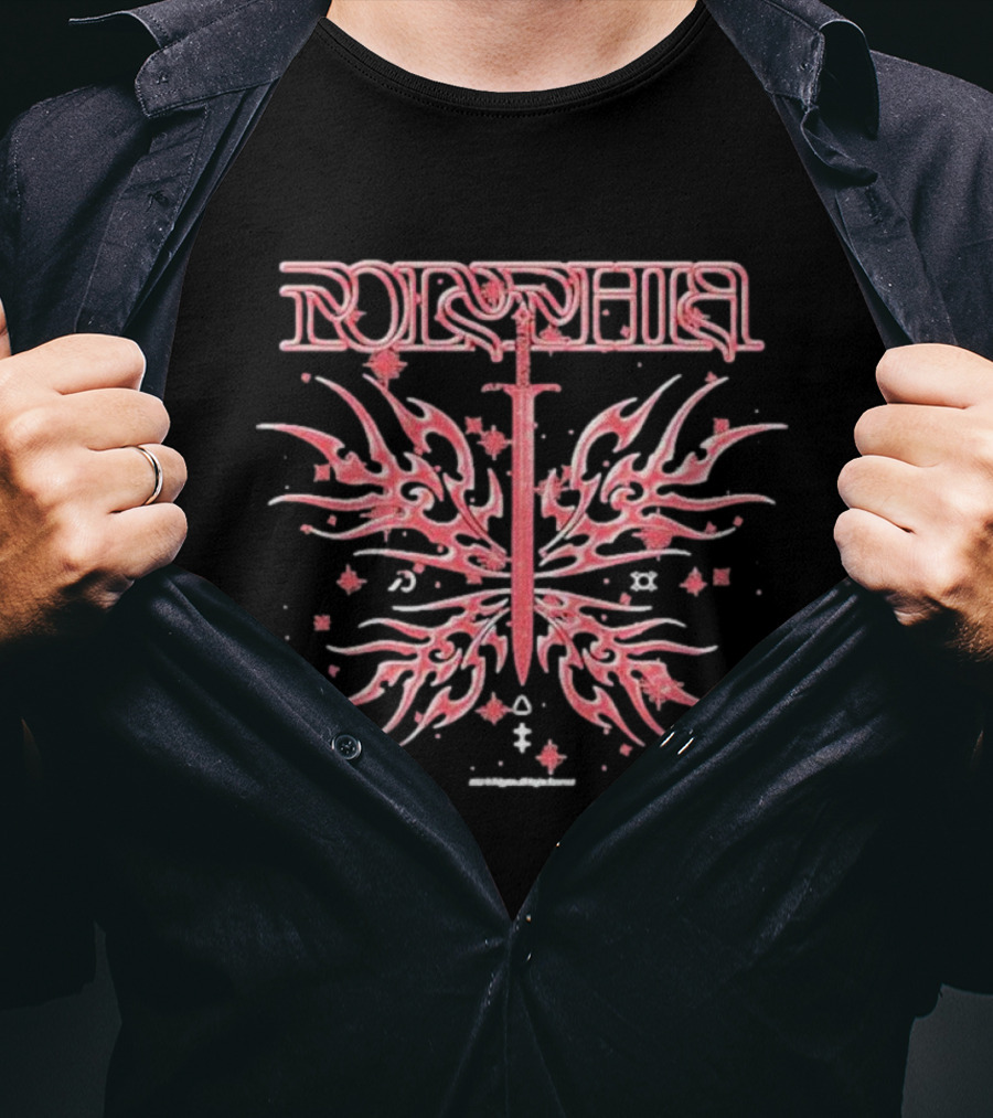 Polyphia Tribal Sword Butterfly T-Shirt
