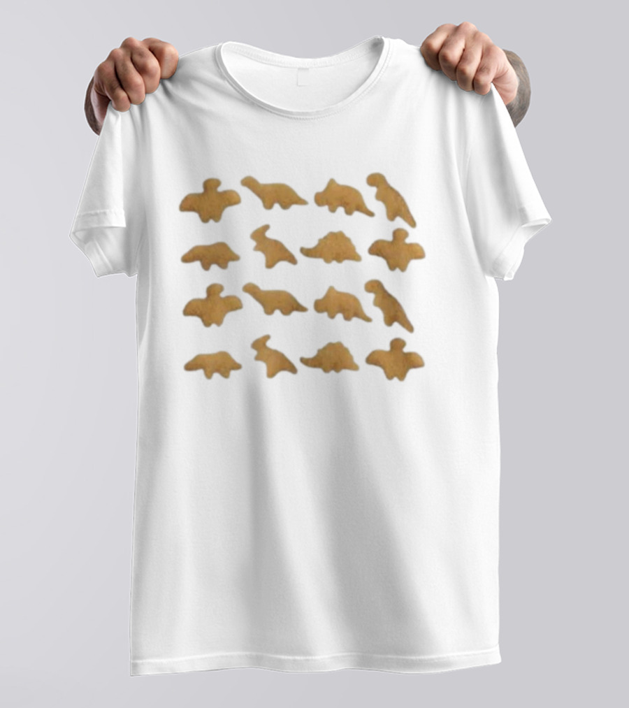 Dino Nugget Dinosaur Shapes T-Shirt