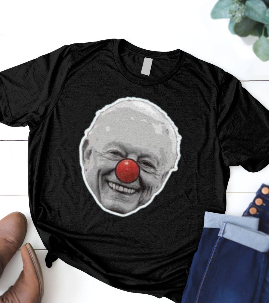 Tywalker716 Jerry Jones Clown Face With Red Nose T-Shirt