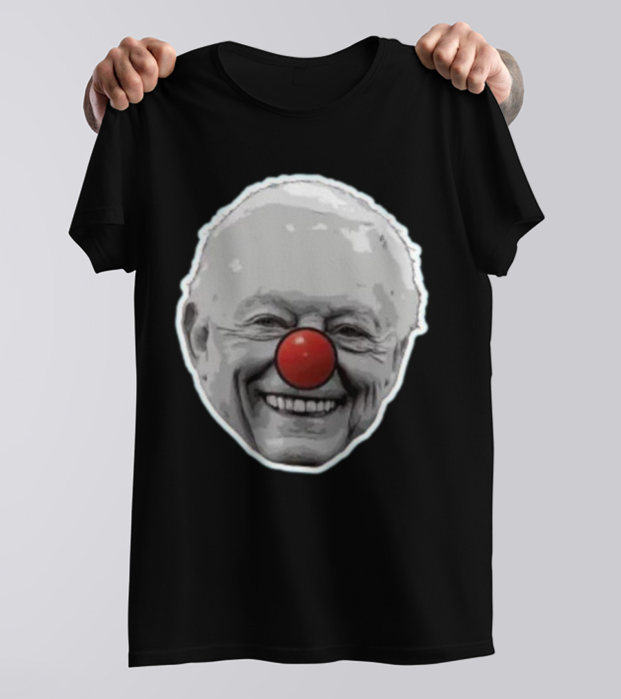 Tywalker716 Jerry Jones Clown Face With Red Nose T-Shirt