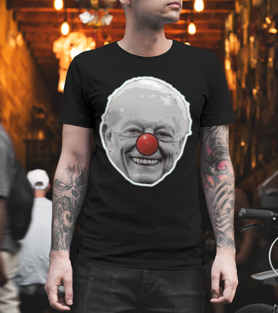 Tywalker716 Jerry Jones Clown Face With Red Nose T-Shirt