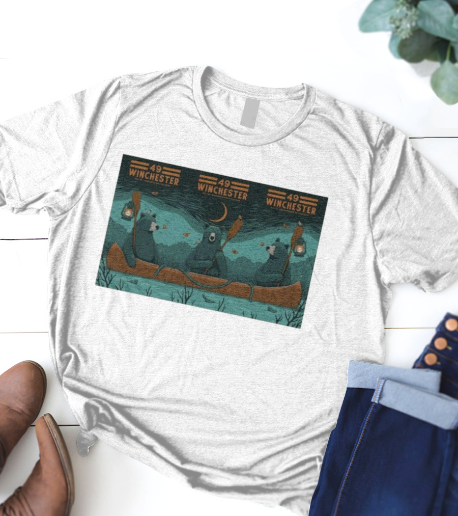49 Winchester Canoe Adventure NYE Shows Charlotte NC Washington DC Dec 28-31 T-Shirt