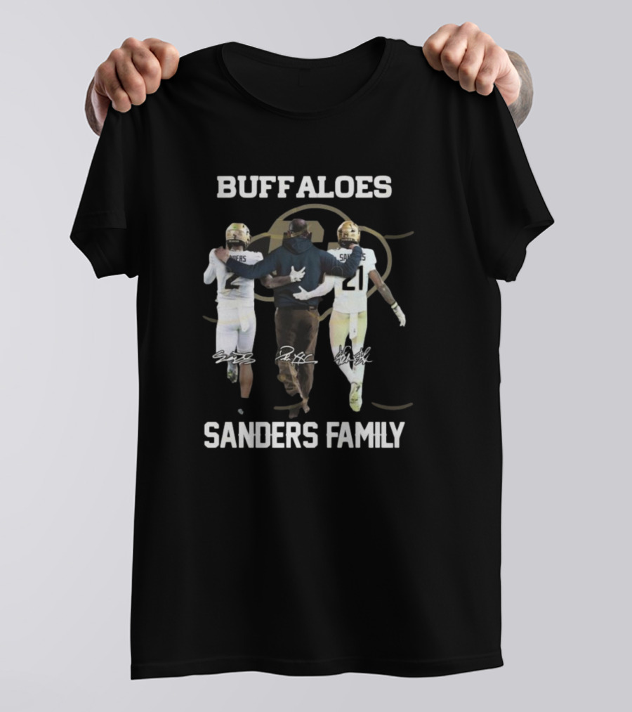 Buffaloes Sanders Family Signatures T-Shirt