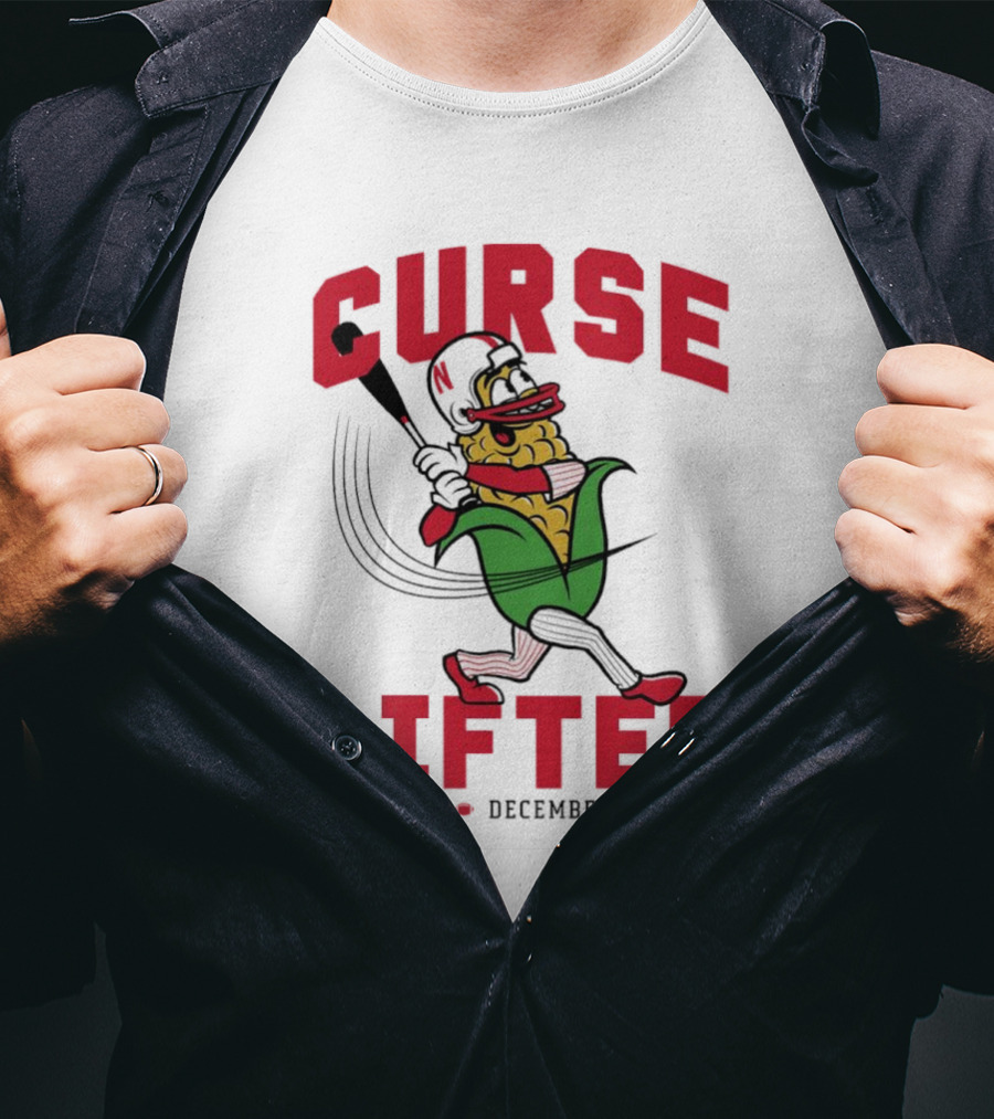 Curse Lifted Nebraska Cornhuskers Bronx NY December 28 T-Shirt