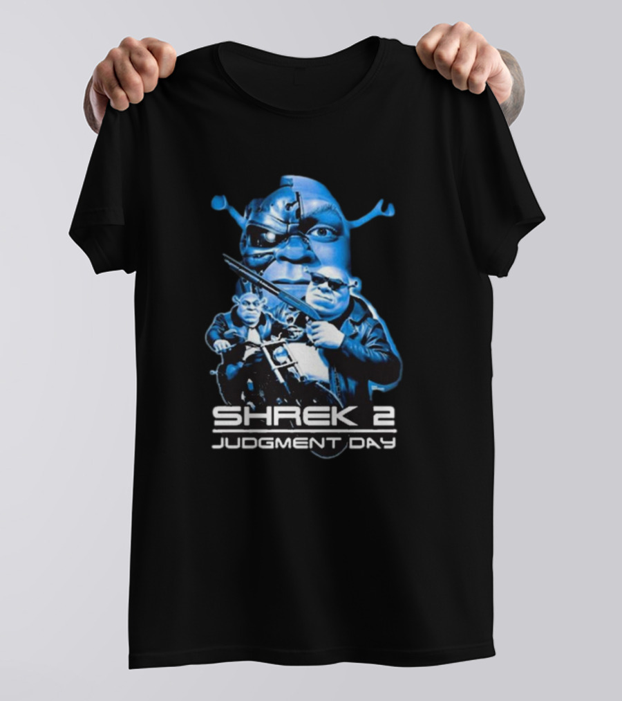 Shrek 2 Judgment Day Terminator Mashup T-Shirt