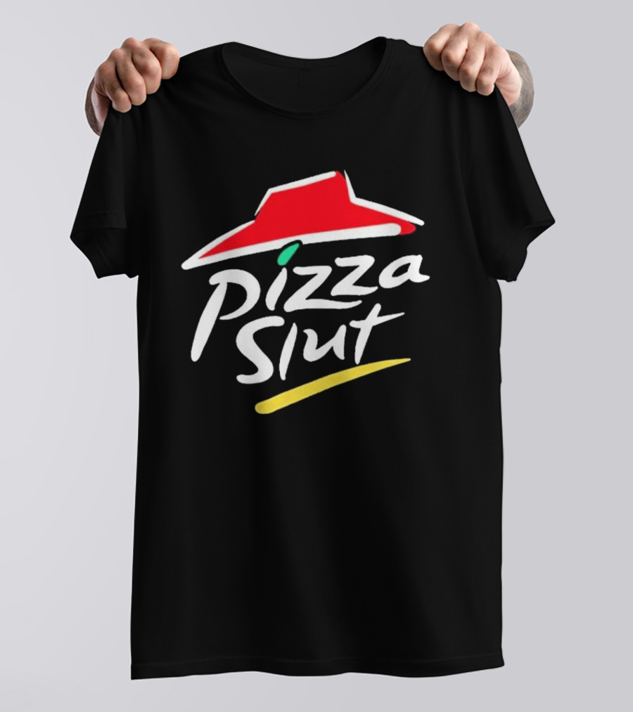 Vintage Pizza Slut Parody Pizza Hut T-Shirt