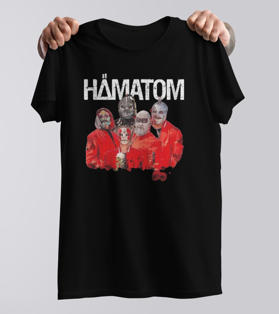 Hämatom Dämonentanz 5 Himmelsrichtungen Masked Band Members T-Shirt