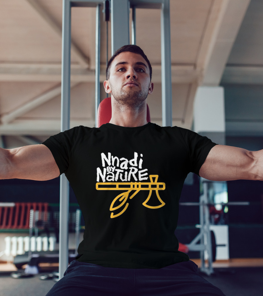 Nnadi By Nature Axe Logo Featuring Derrick Nnadi T-Shirt