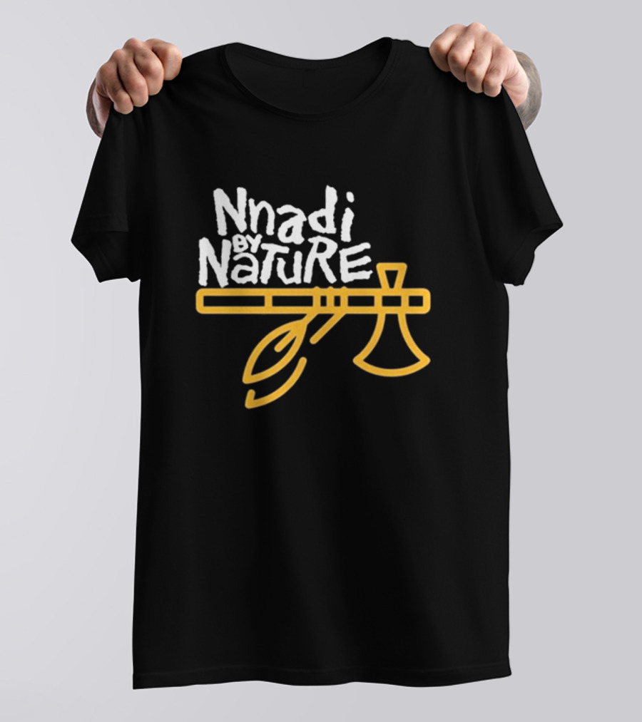 Nnadi By Nature Axe Logo Featuring Derrick Nnadi T-Shirt